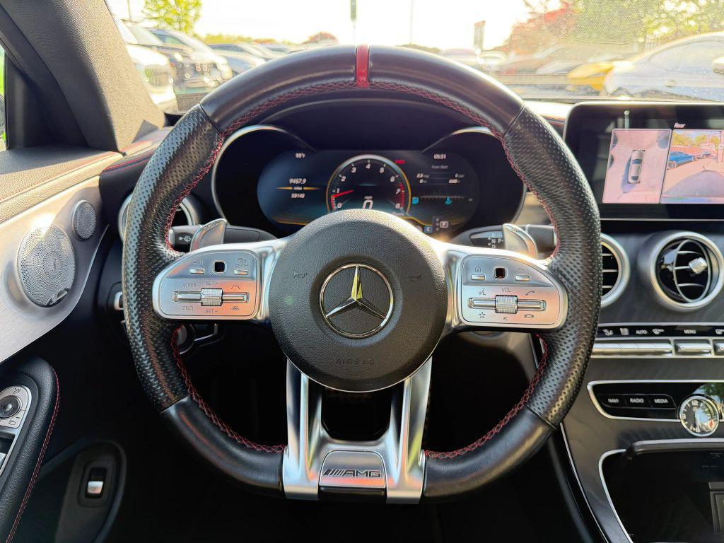 used 2019 Mercedes-Benz AMG C 43 car, priced at $31,400