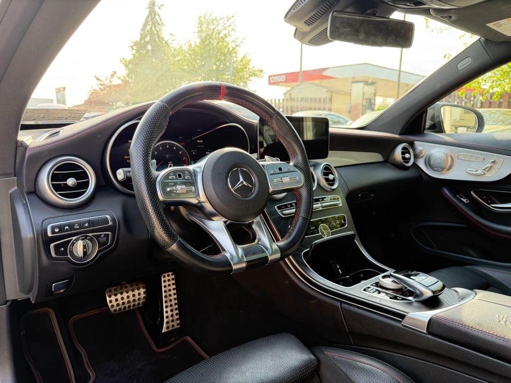 used 2019 Mercedes-Benz AMG C 43 car, priced at $31,400