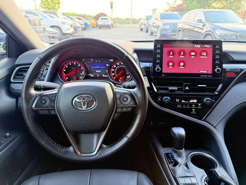 used 2022 Toyota Camry car, priced at $22,300
