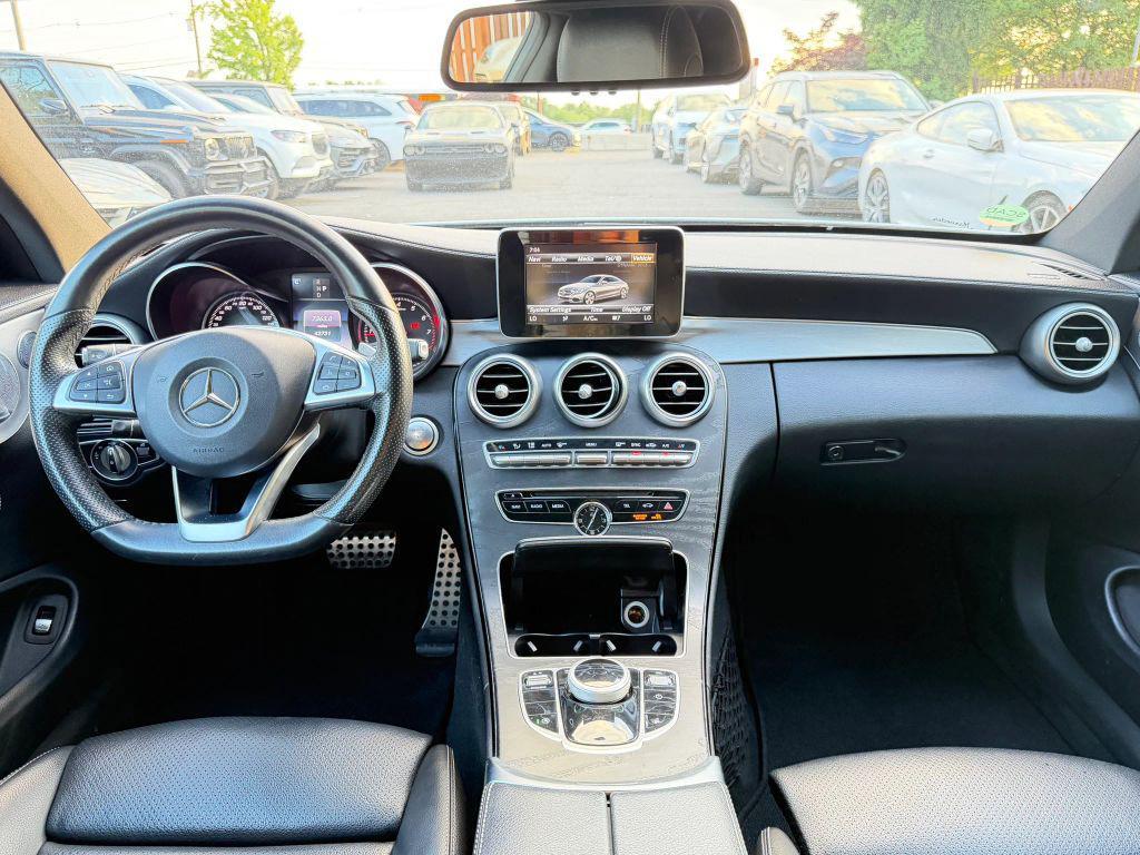 used 2018 Mercedes-Benz C-Class car, priced at $20,700