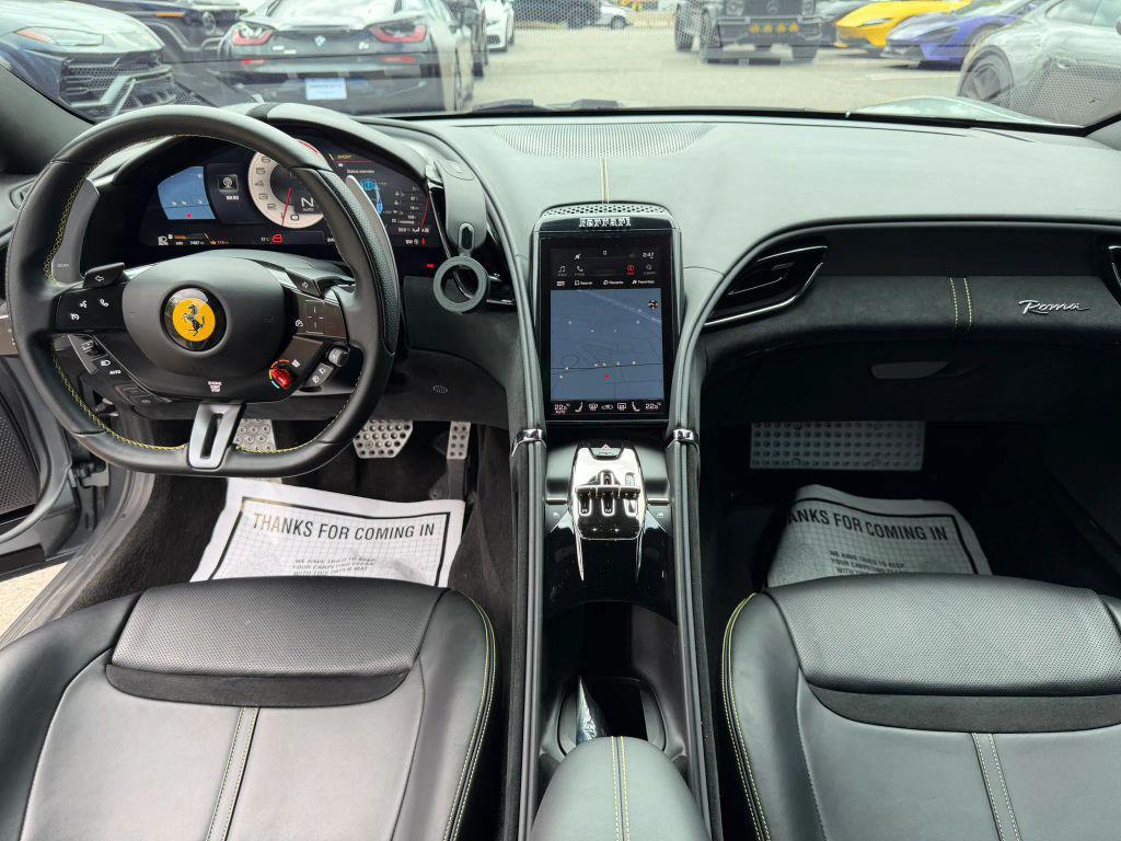 used 2021 Ferrari Roma car, priced at $178,800