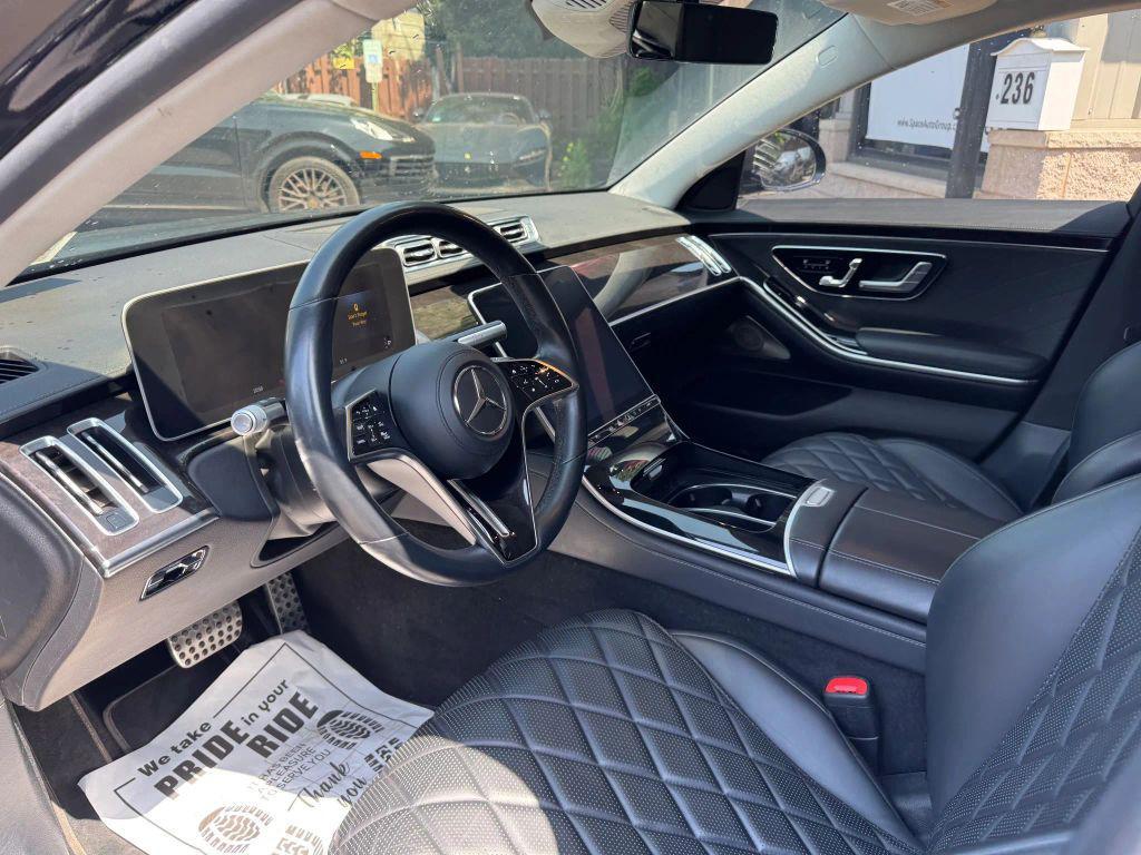 used 2022 Mercedes-Benz S-Class car, priced at $52,500