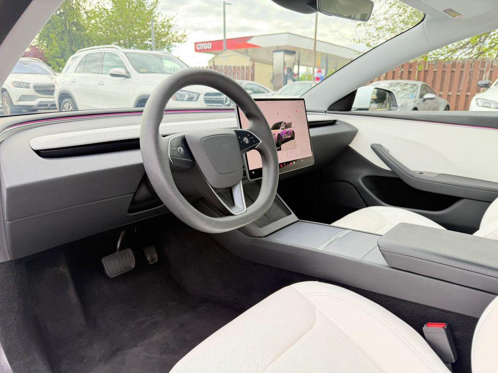 used 2025 Tesla Model 3 car, priced at $36,200