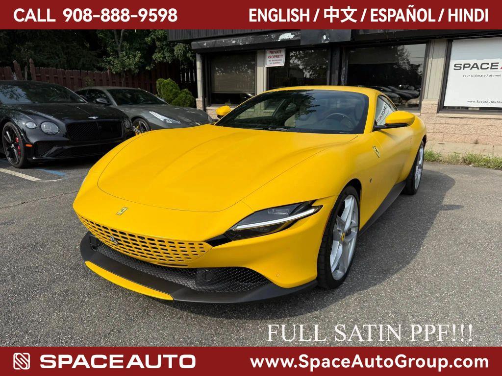 used 2022 Ferrari Roma car, priced at $186,000