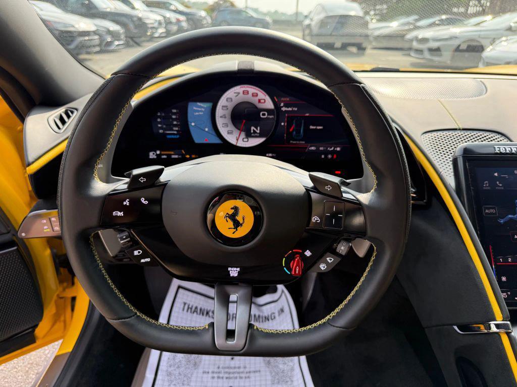 used 2022 Ferrari Roma car, priced at $186,000