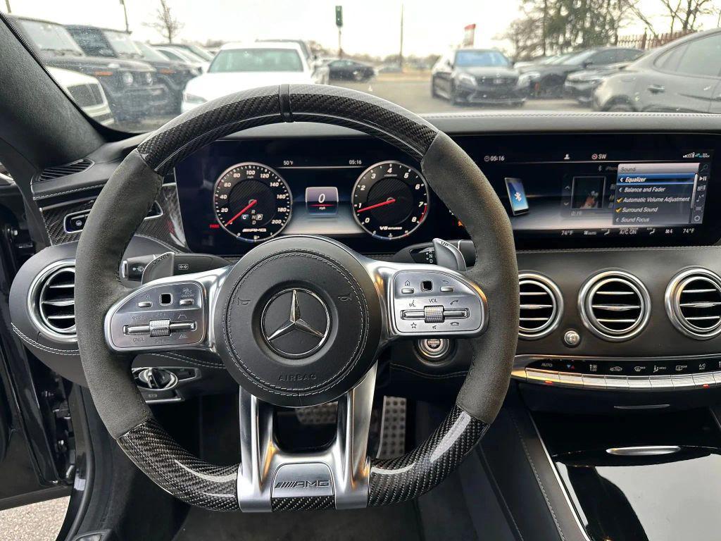 used 2019 Mercedes-Benz AMG S 63 car, priced at $86,700