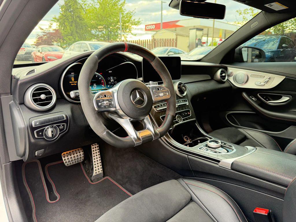 used 2019 Mercedes-Benz AMG C 43 car, priced at $33,900