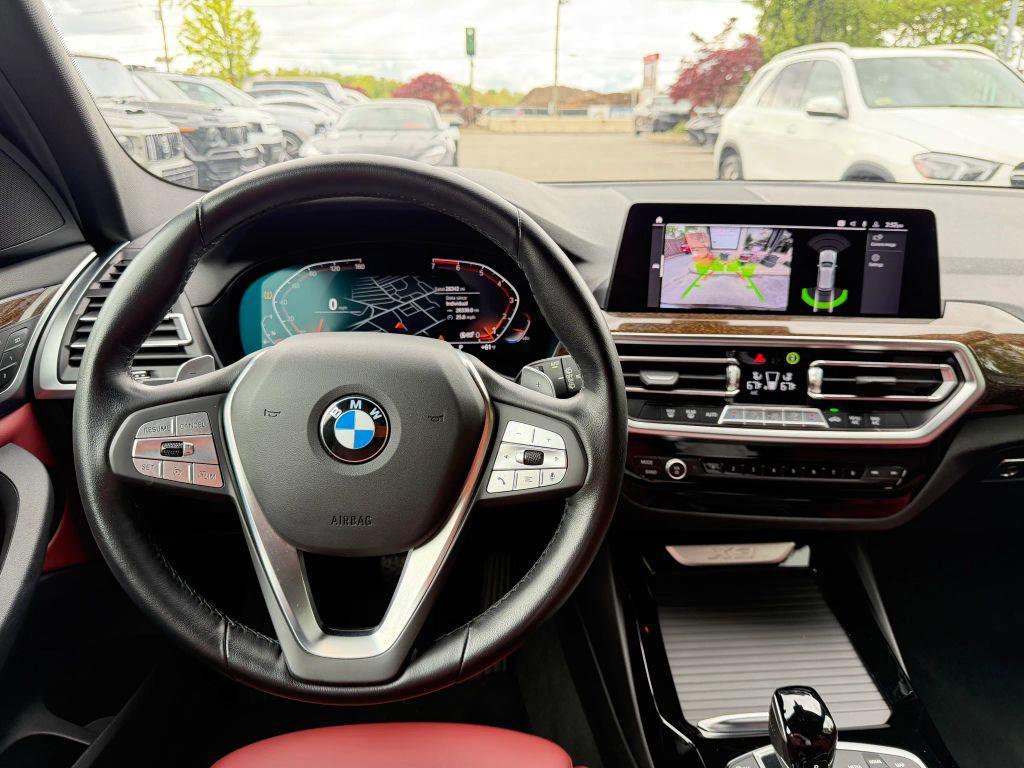 used 2022 BMW X3 car, priced at $31,050