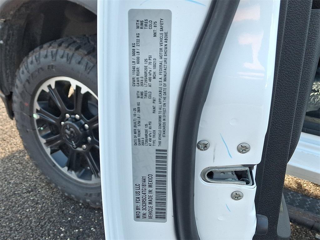 new 2026 Ram 2500 car, priced at $73,170