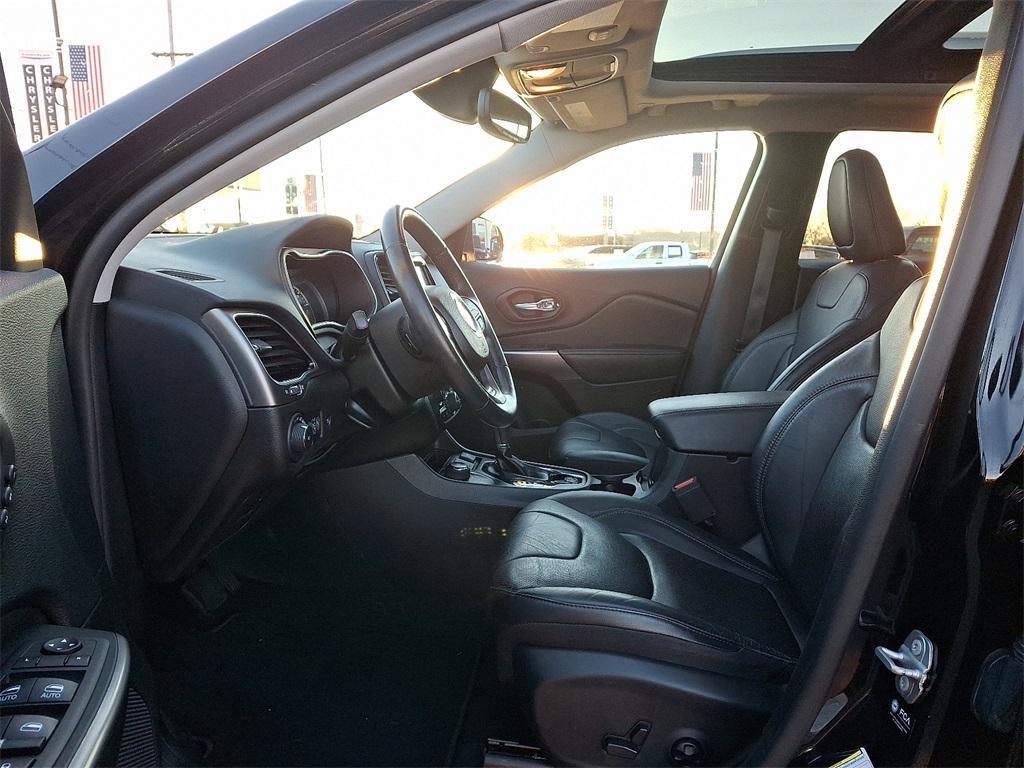 used 2021 Jeep Cherokee car, priced at $21,000