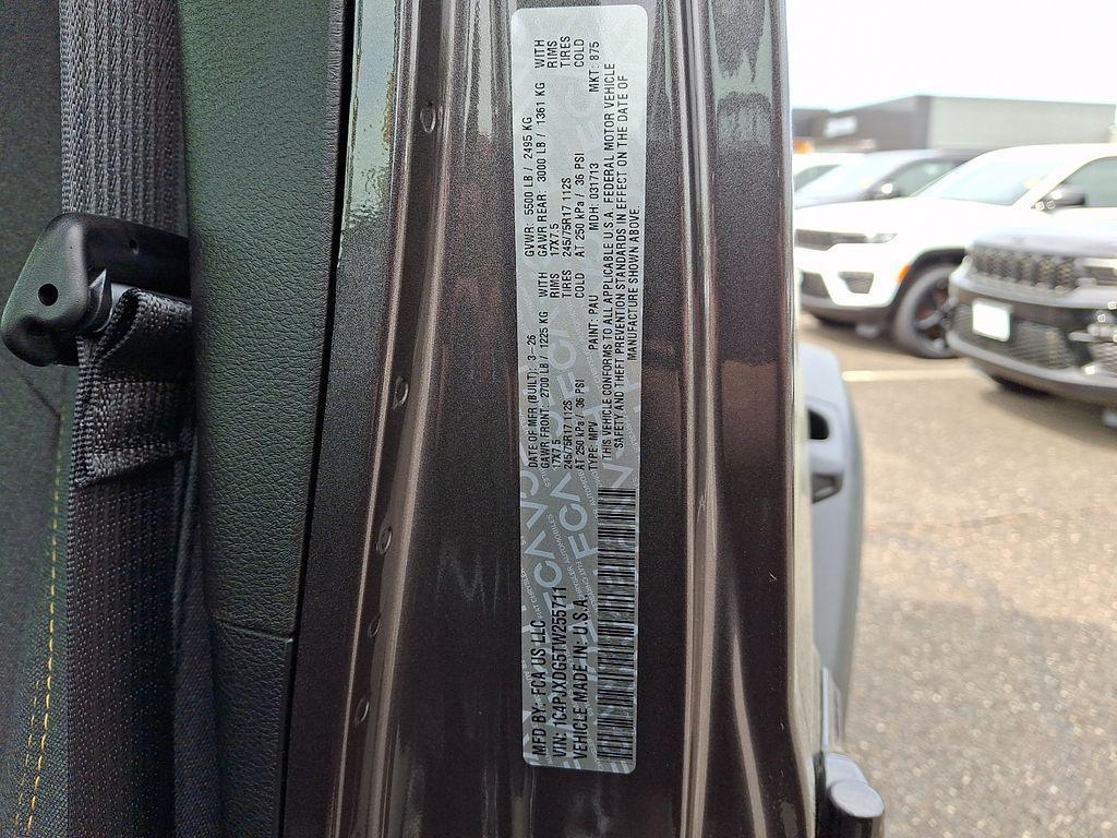 new 2026 Jeep Wrangler car, priced at $50,490