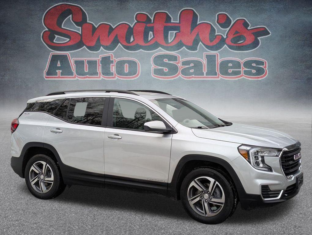 used 2022 GMC Terrain car, priced at $19,990