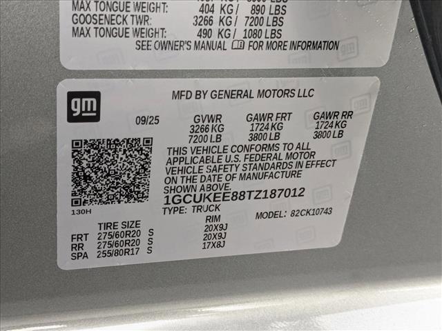 new 2026 Chevrolet Silverado 1500 car, priced at $53,750