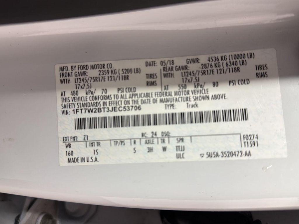 used 2018 Ford F-250 car, priced at $34,300