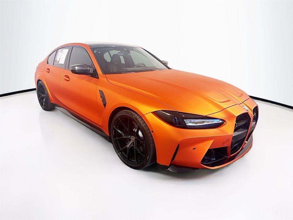 used 2024 BMW M3 car, priced at $82,000