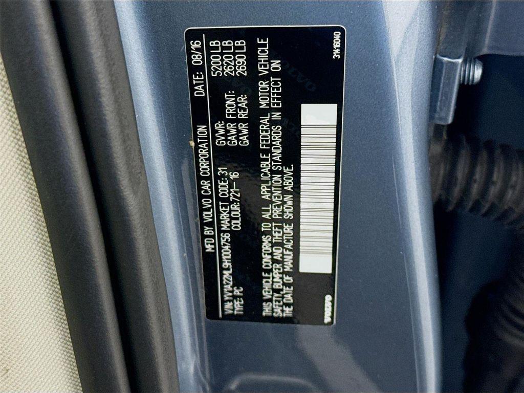 used 2017 Volvo S90 car, priced at $20,895