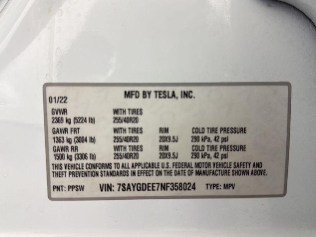 used 2022 Tesla Model Y car, priced at $21,900