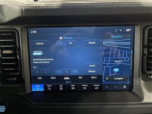 new 2025 Ford Bronco car, priced at $58,845