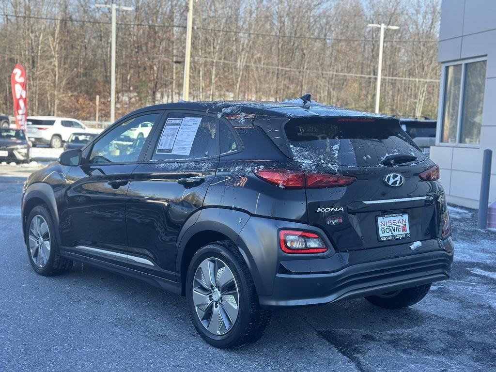 used 2021 Hyundai Kona EV car, priced at $13,993