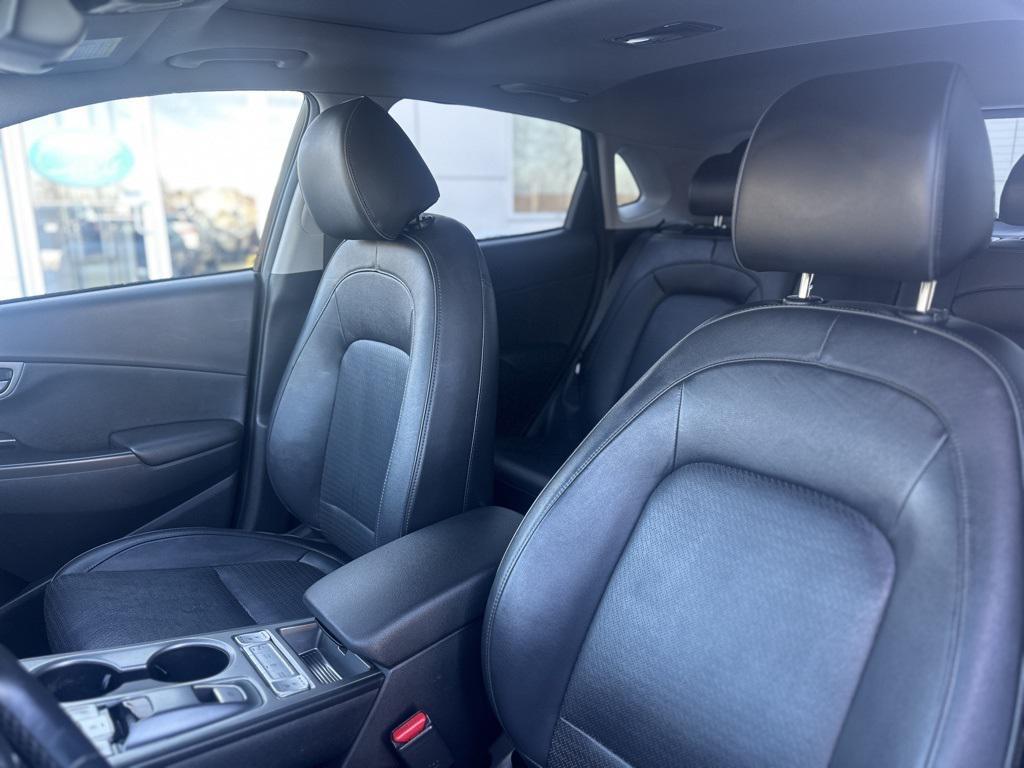 used 2021 Hyundai Kona EV car, priced at $13,993