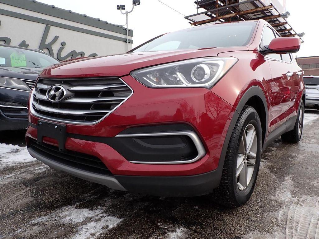 used 2018 Hyundai Santa Fe Sport car, priced at $8,999