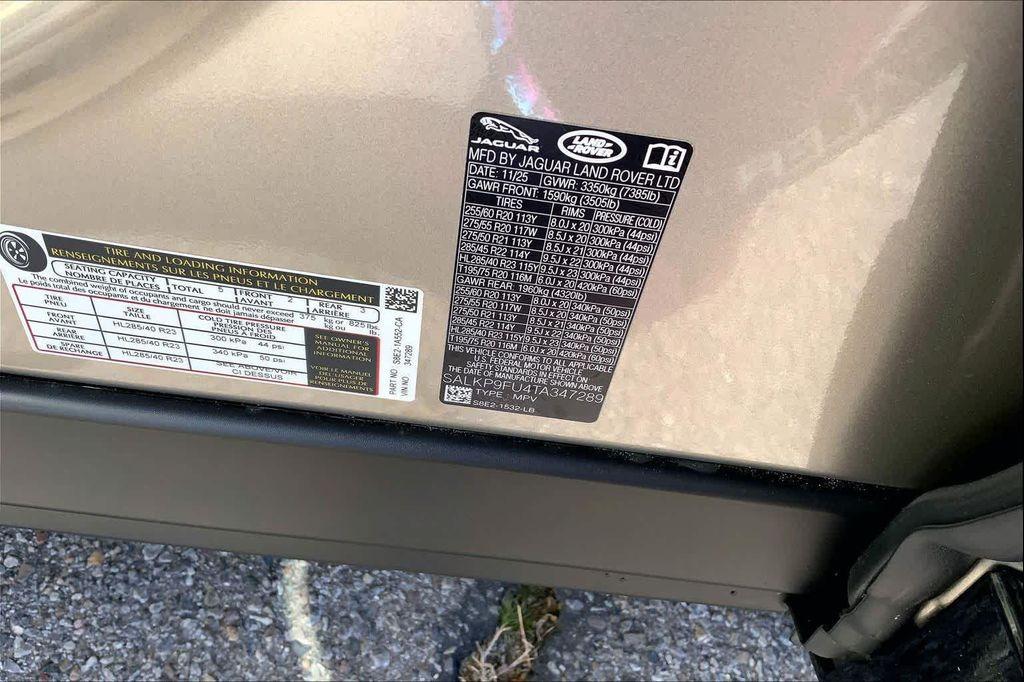 new 2026 Land Rover Range Rover car, priced at $125,460