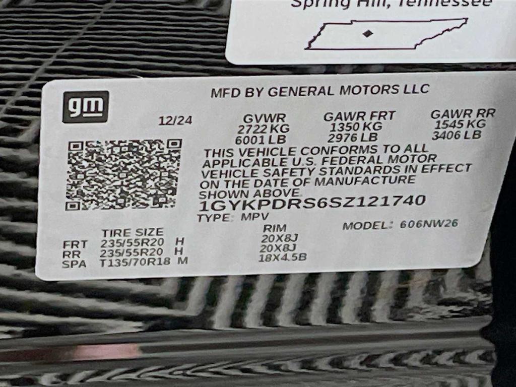 new 2025 Cadillac XT6 car, priced at $62,565