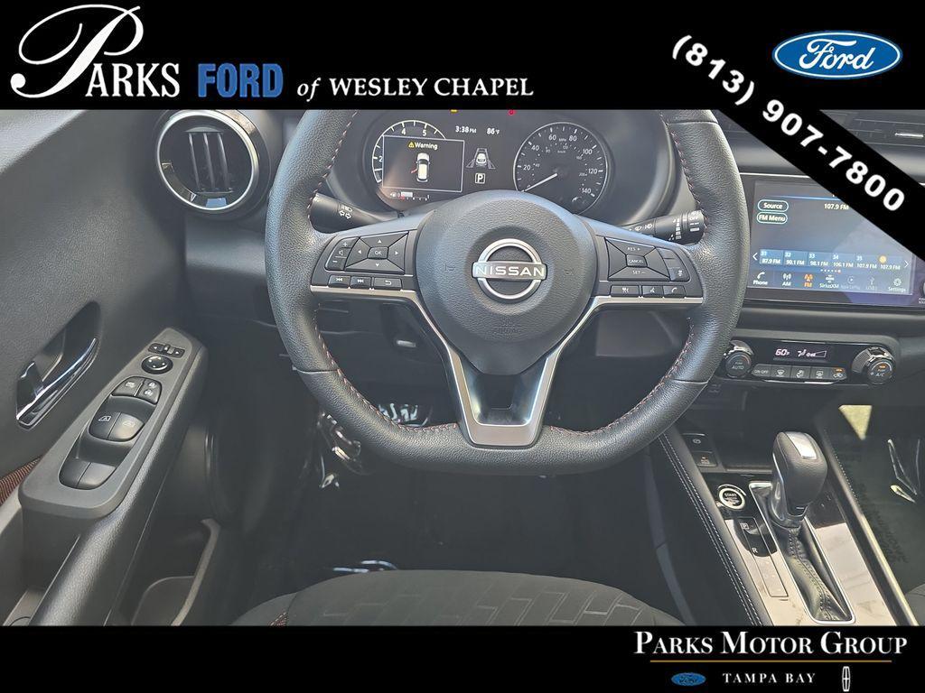 used 2024 Nissan Kicks car, priced at $18,881