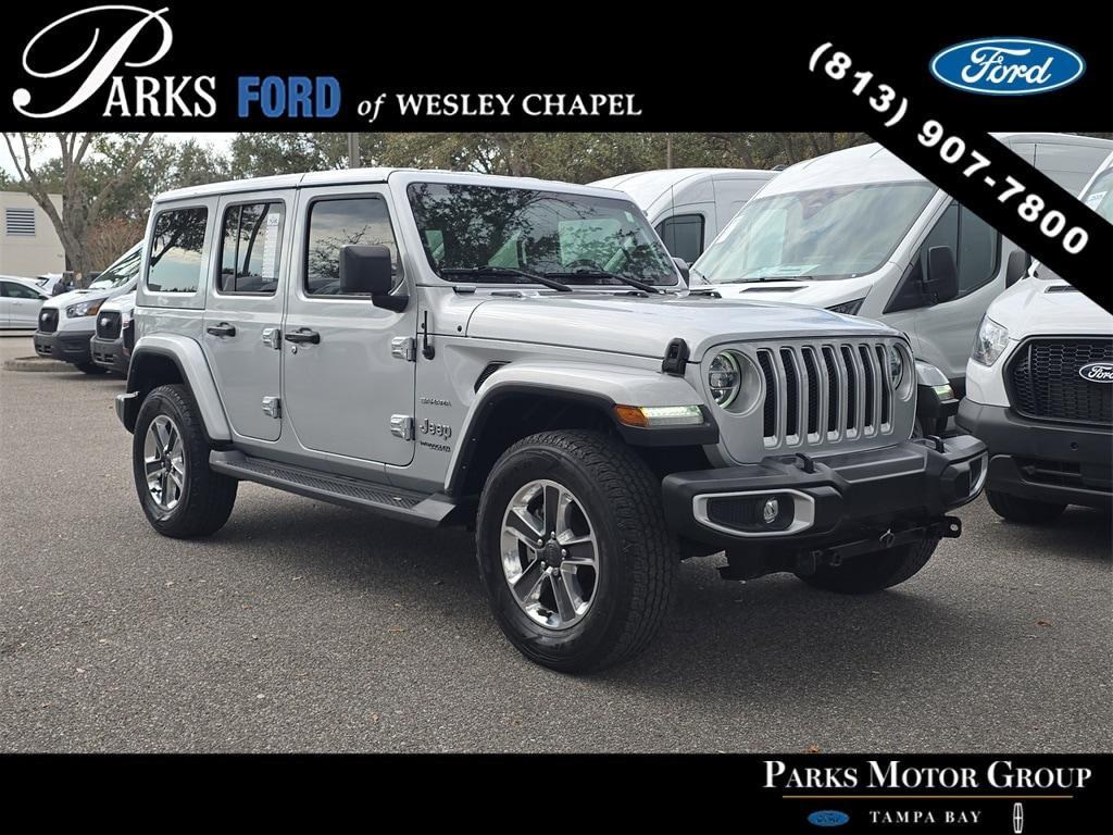 used 2022 Jeep Wrangler Unlimited car, priced at $30,768