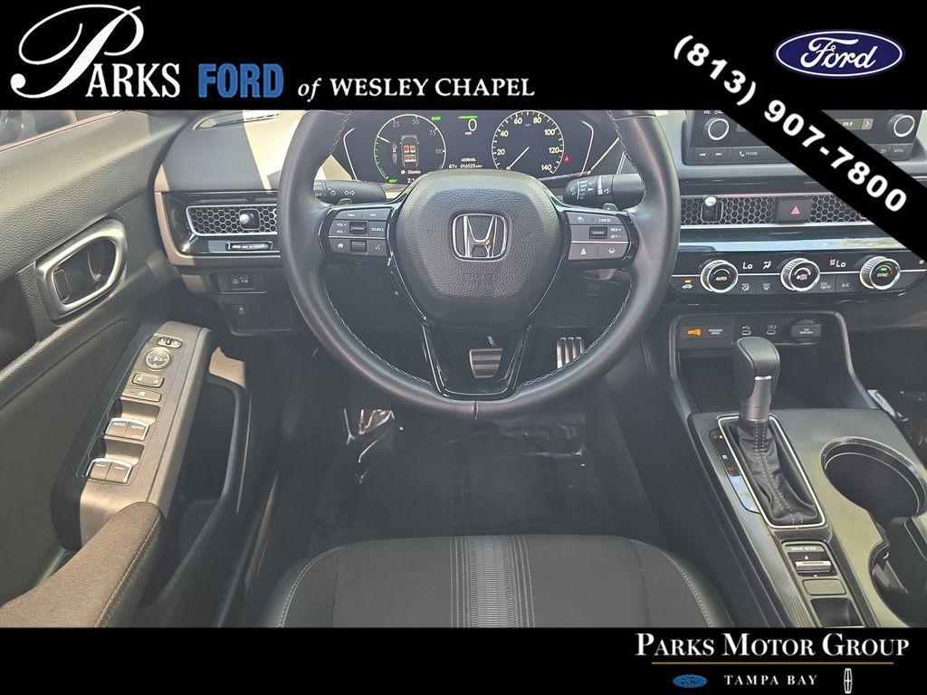 used 2025 Honda Civic Hybrid car, priced at $28,675