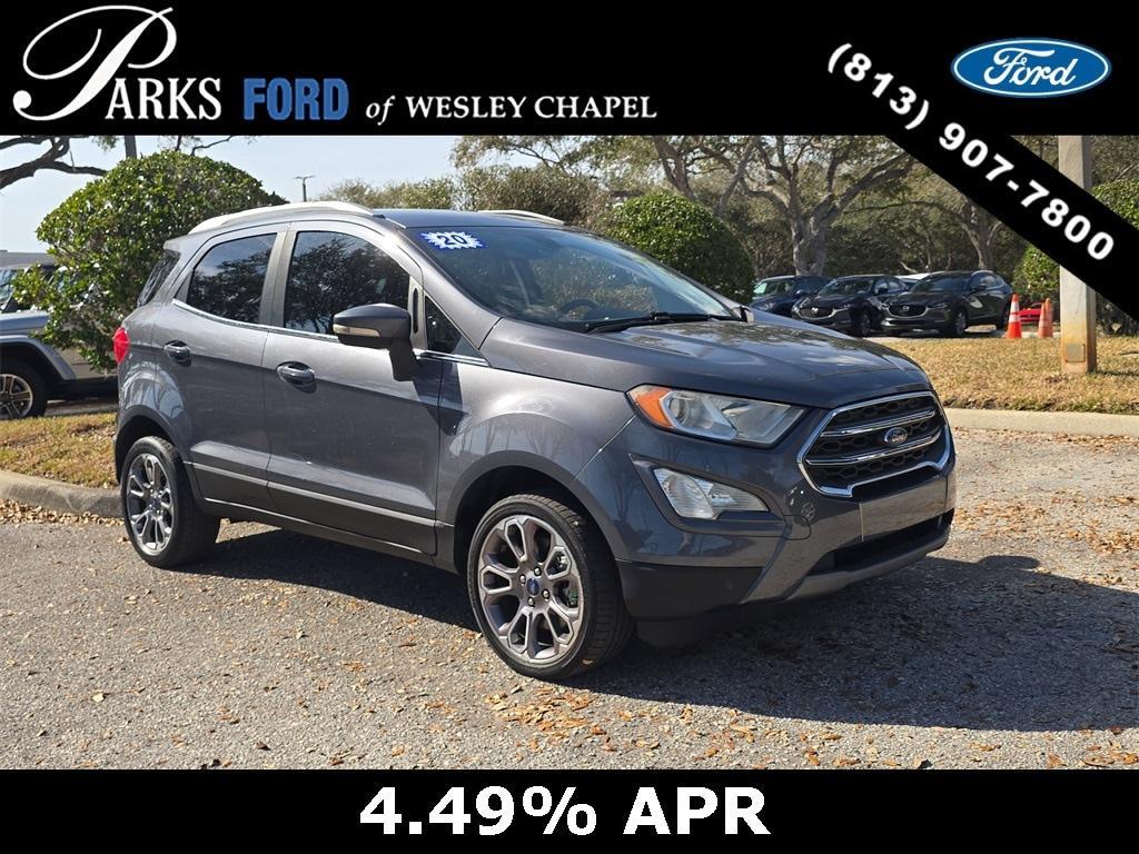 used 2020 Ford EcoSport car, priced at $9,242