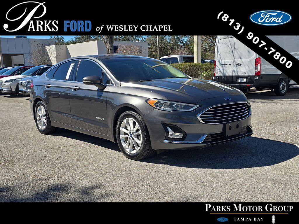 used 2019 Ford Fusion Hybrid car, priced at $7,336