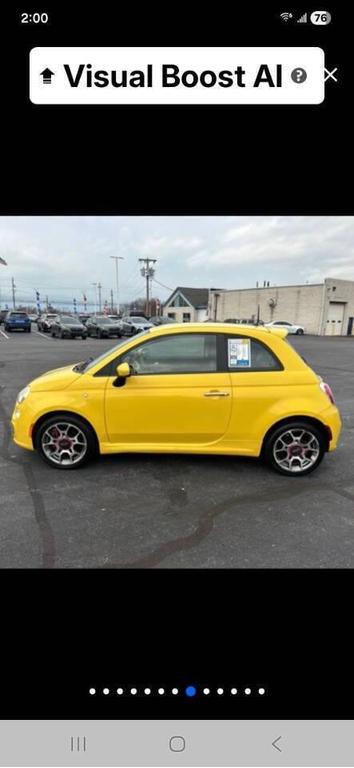 used 2013 FIAT 500 car, priced at $6,495