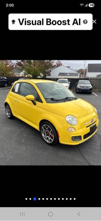 used 2013 FIAT 500 car, priced at $6,495