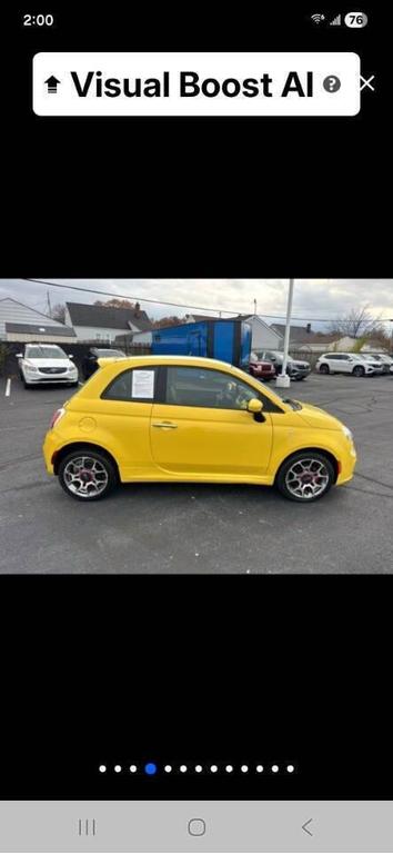 used 2013 FIAT 500 car, priced at $6,495