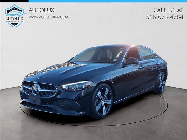 used 2022 Mercedes-Benz C-Class car, priced at $23,990
