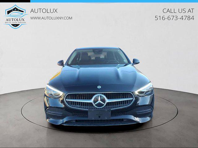 used 2022 Mercedes-Benz C-Class car, priced at $23,990