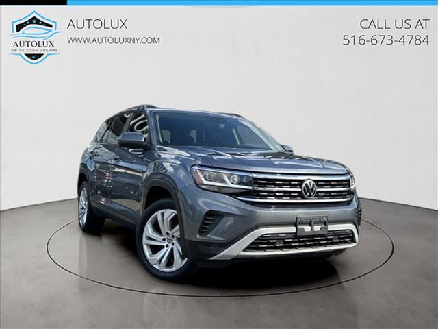used 2021 Volkswagen Atlas car, priced at $17,999