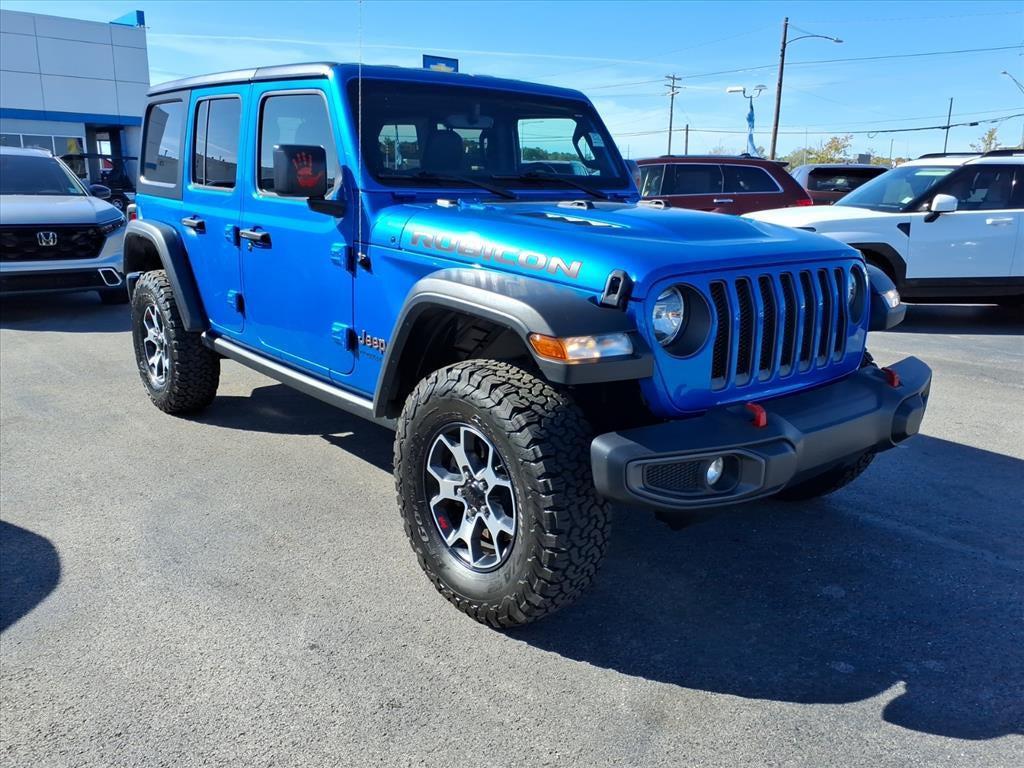 used 2022 Jeep Wrangler Unlimited car, priced at $37,103