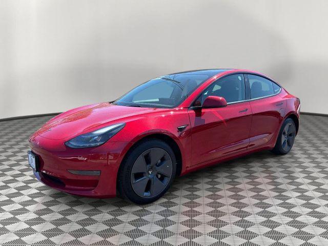 used 2022 Tesla Model 3 car, priced at $25,299