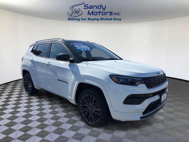 used 2022 Jeep Compass car, priced at $20,900