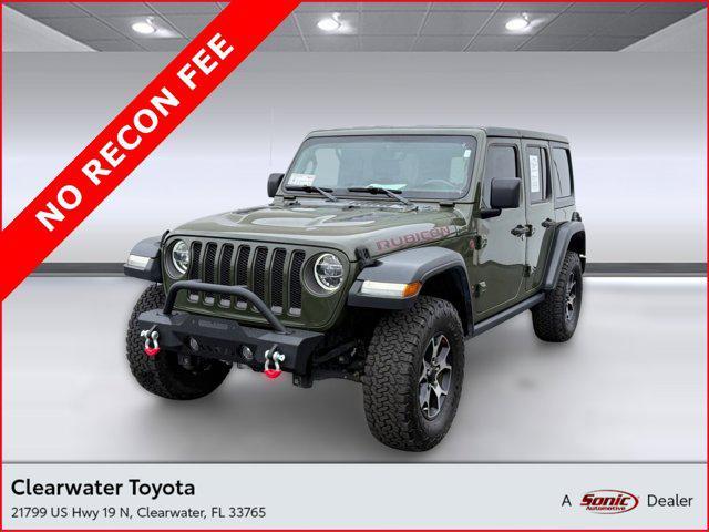 used 2021 Jeep Wrangler Unlimited car, priced at $22,996