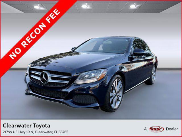 used 2018 Mercedes-Benz C-Class car, priced at $9,998