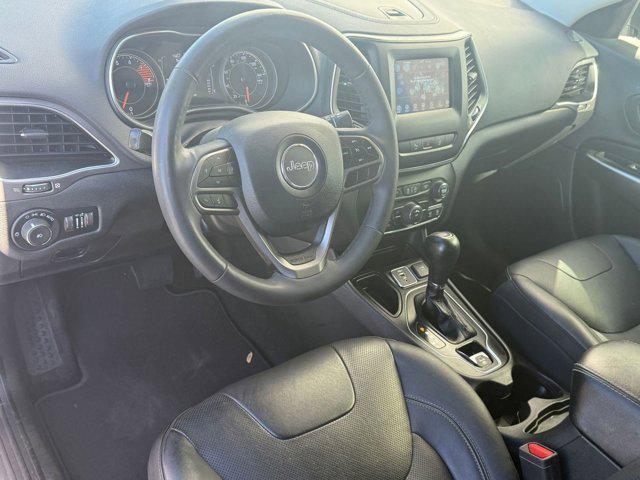 used 2021 Jeep Cherokee car, priced at $19,499