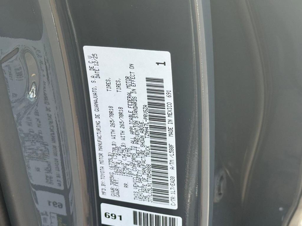 new 2026 Toyota Tacoma Hybrid car, priced at $56,264