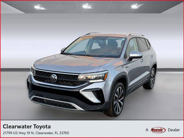 used 2022 Volkswagen Taos car, priced at $18,999