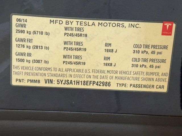 used 2014 Tesla Model S car, priced at $12,999