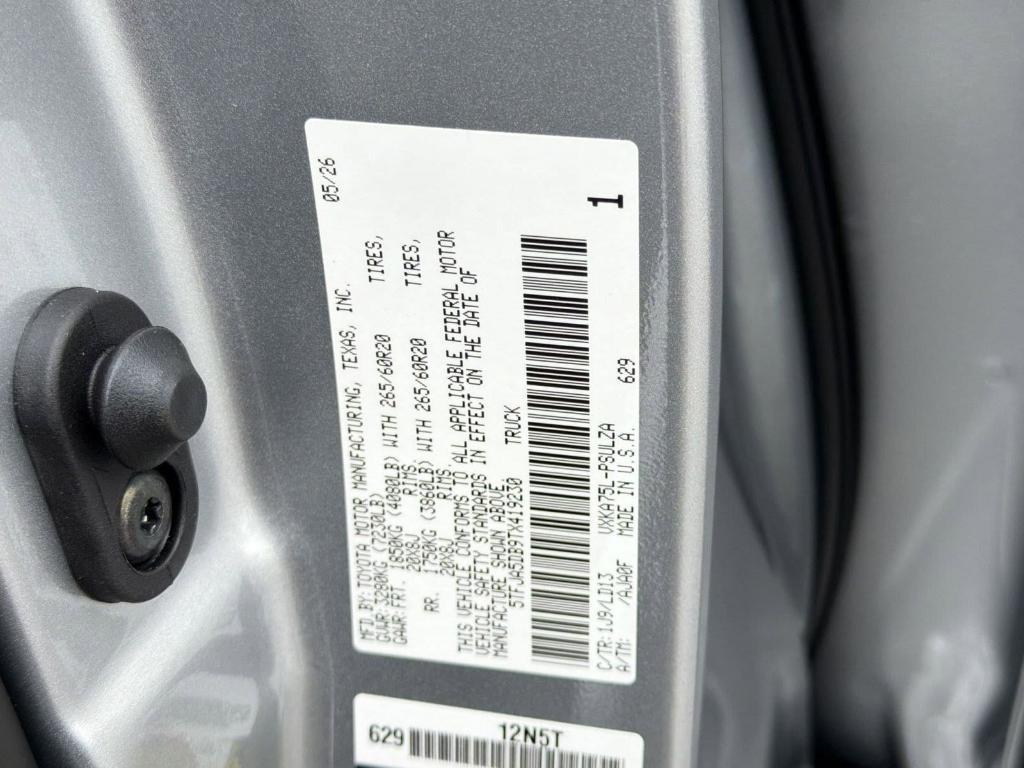 new 2026 Toyota Tundra car, priced at $59,019