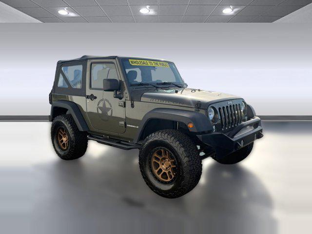 used 2015 Jeep Wrangler car, priced at $17,999