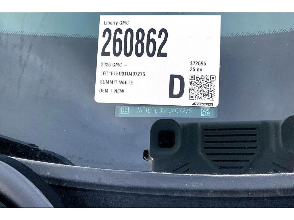 new 2026 GMC Sierra EV car, priced at $72,695